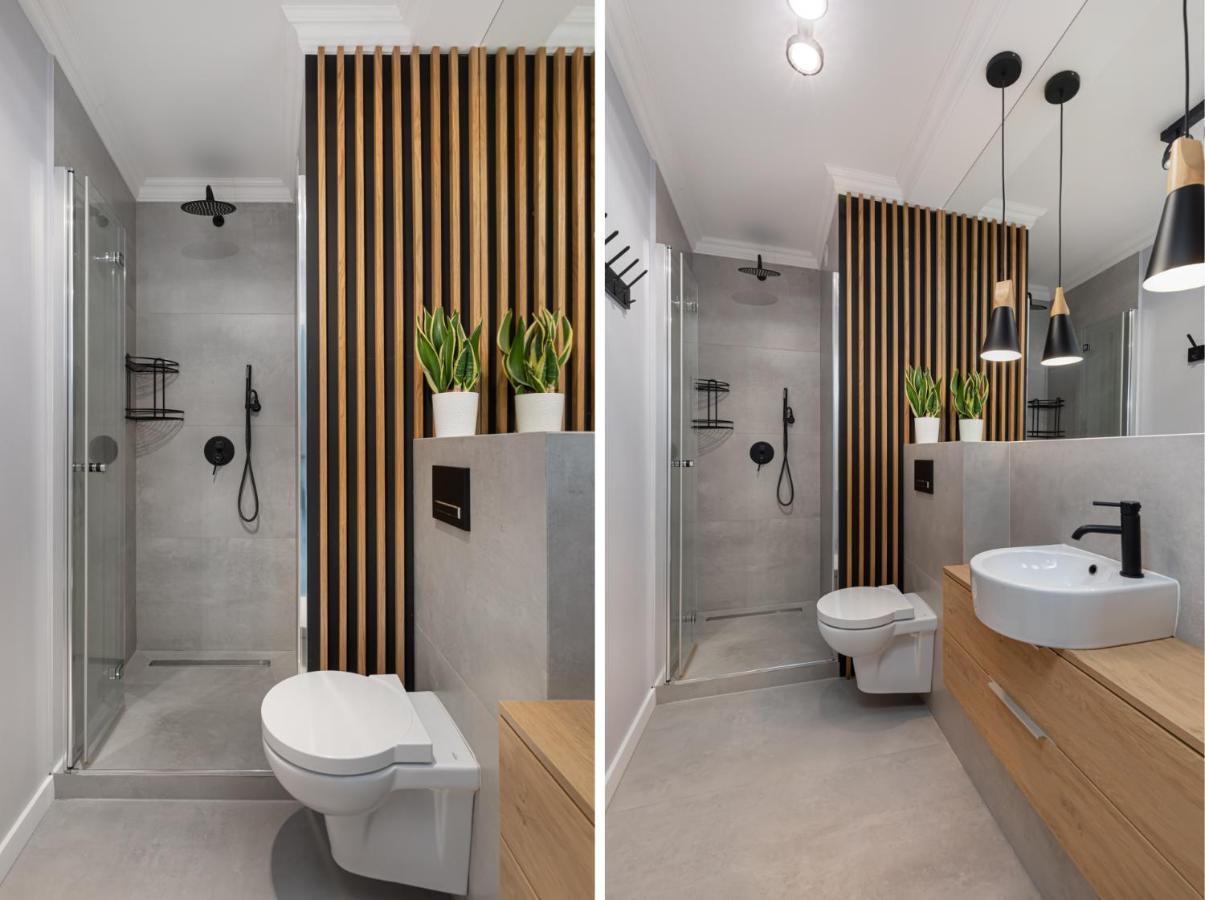 Stylowy Apartament Z Pieknym Widokiem Na Miasto ワルシャワ エクステリア 写真